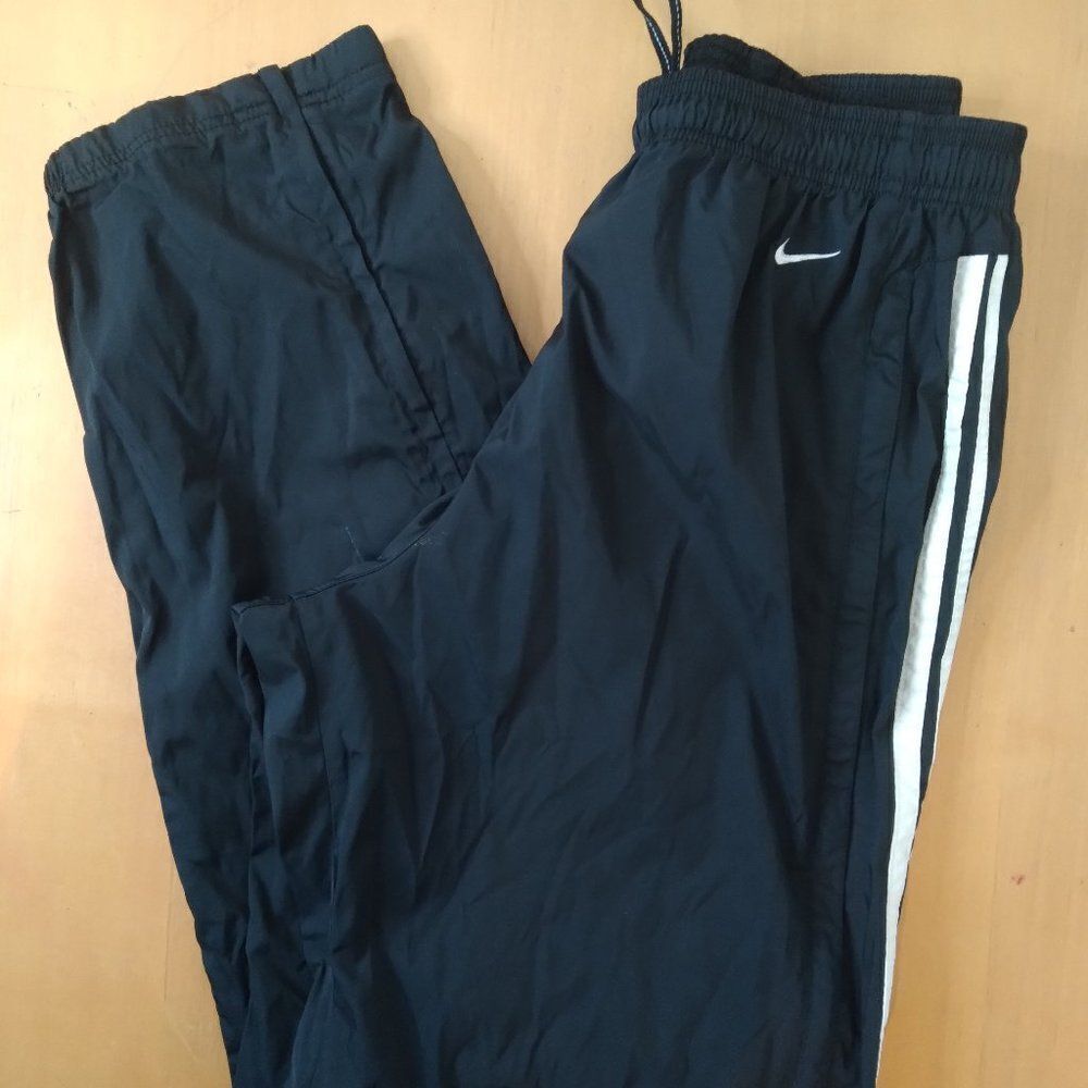 Vintage Nike Soccer Striped Wind Pants Joggers Trainers